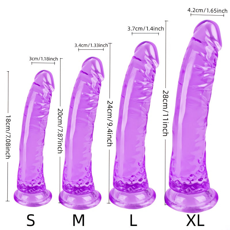 PURPLE | DILDO | 18 CM