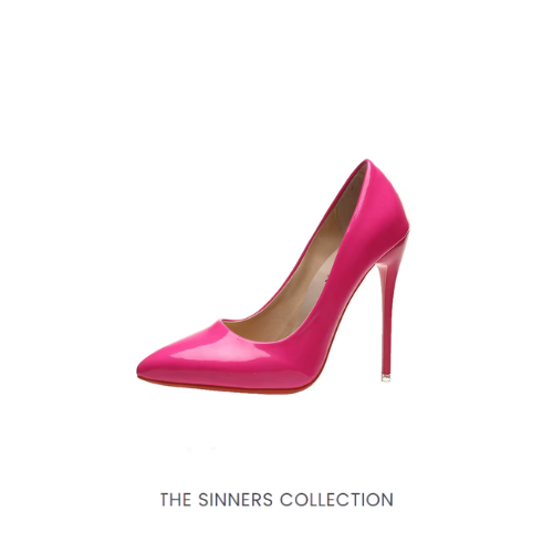 COUTURE CRIMSON | STILETTO HEELS