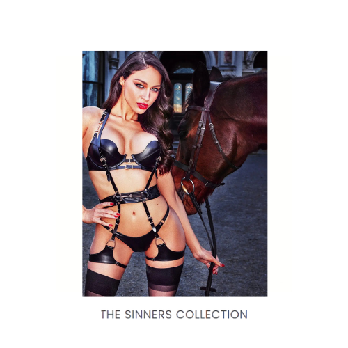NOIR TEMPTATION | THE SAINTS HARNESS COLLECTION