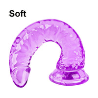 PURPLE | DILDO | 18 CM