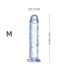 CLEAR | DILDO | 25 CM