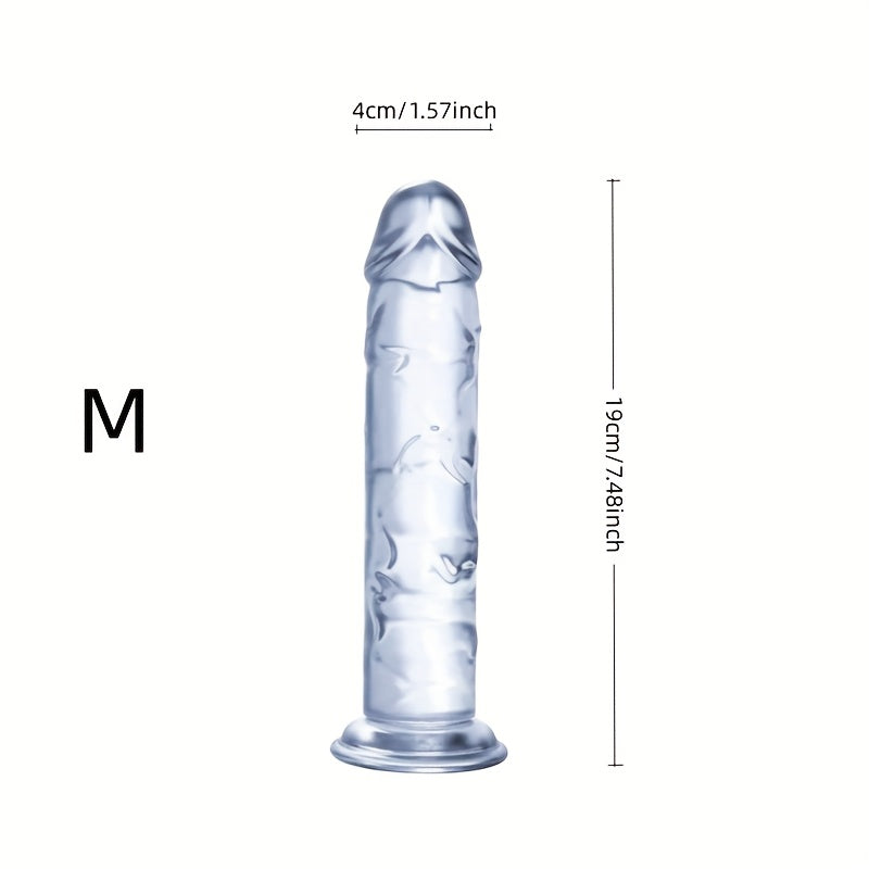 CLEAR | DILDO | 21 CM