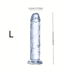 CLEAR | DILDO | 25 CM