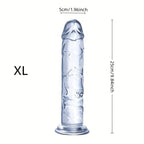 CLEAR | DILDO | 25 CM