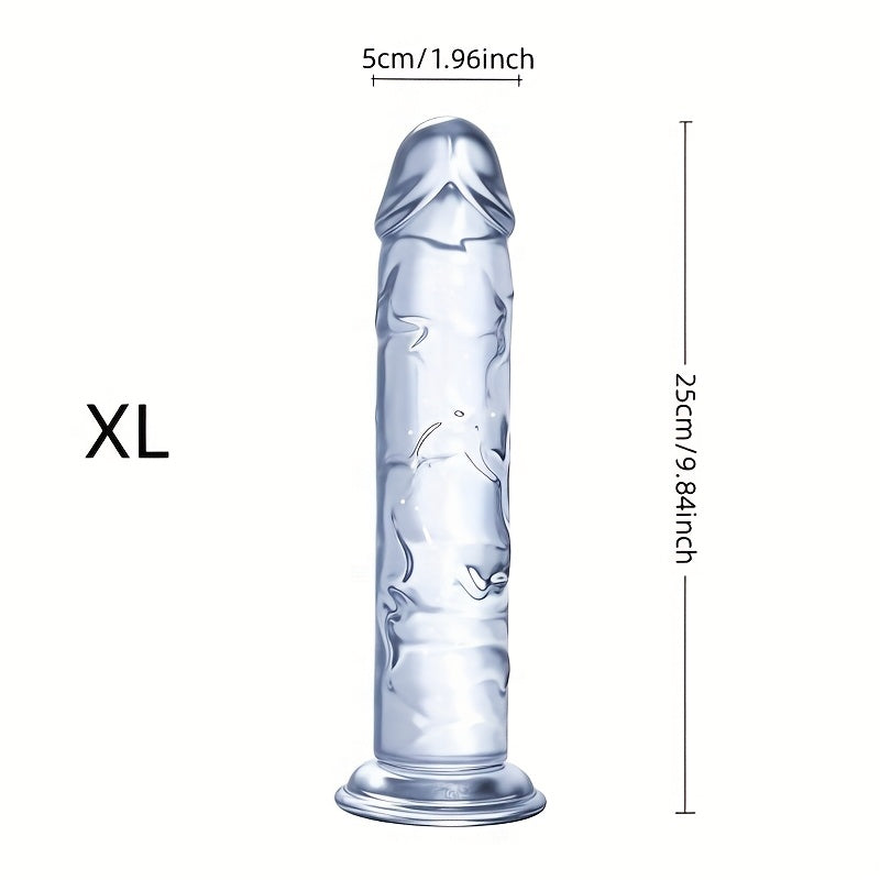 CLEAR | DILDO | 21 CM