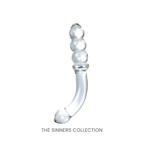 XENA | GLASS DILDO | 18 CM