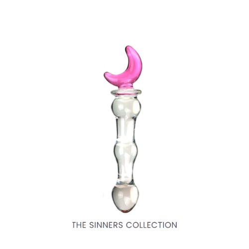 MOON | GLASS DILDO | 21 CM