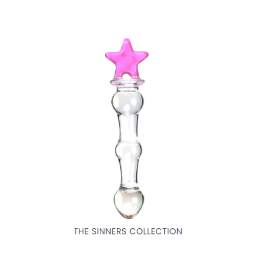 STAR | GLASS DILDO | 16 CM