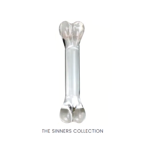 BONE | GLASS DILDO | 16 CM