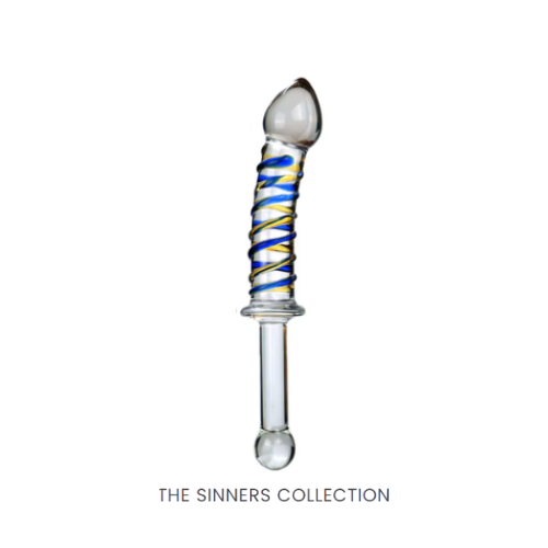 SIZZ | GLASS DILDO | 23 CM