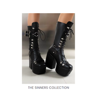 ANOVISHANA | PLATFORM BOOTS