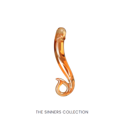 DAPHNE | GLASS DILDO | 18 CM