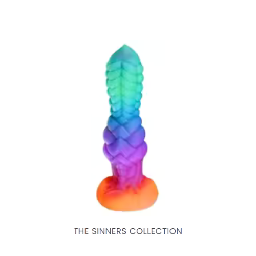 SHIMMER | "GLOW IN THE DARK" DRAGON DILDO | 23 CM