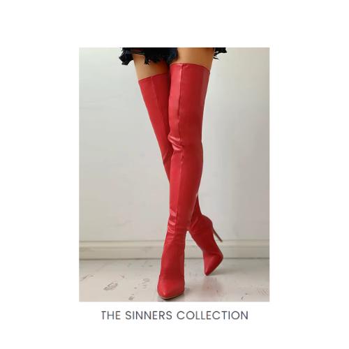 SABLEX | OVER THE KNEE STILETTO BOOTS