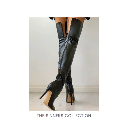 SABLEX | OVER THE KNEE STILETTO BOOTS