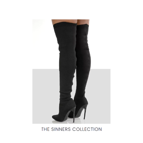 CRUEL | OVER THE KNEE STILETTO HEELS
