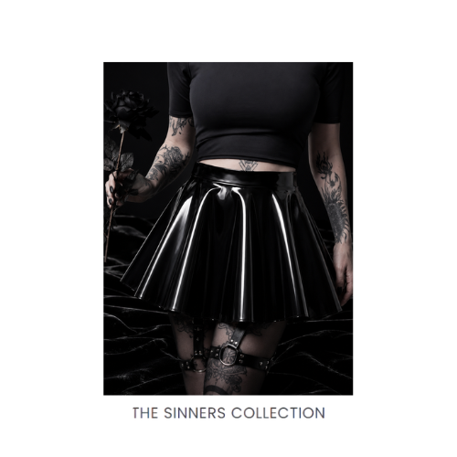 WETLOOK | LEATHER SKIRT