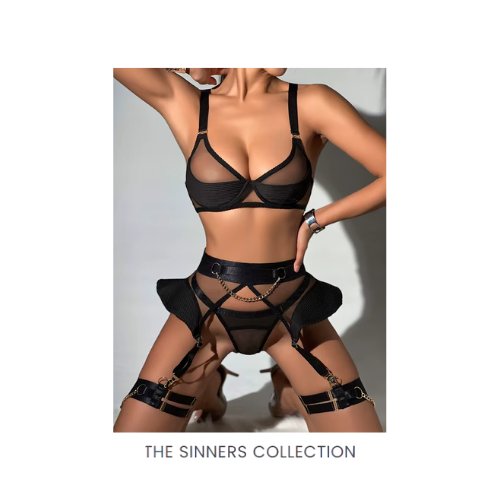 LoveMore | 4-Delige Lingerie Set