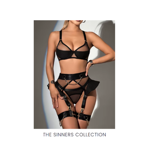 LoveMore | 4-Delige Lingerie Set