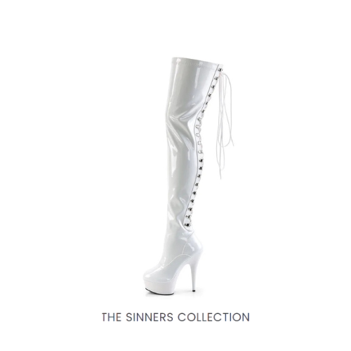NIGHT QUEEN | OVER THE KNEE STILETTO BOOTS