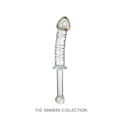 SIS | GLASS DILDO | 23 CM