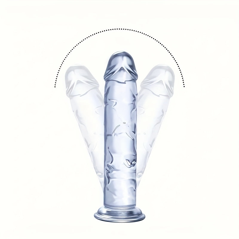 CLEAR | DILDO | 17 CM