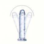 CLEAR | DILDO | 25 CM
