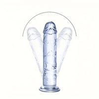 CLEAR | DILDO | 17 CM