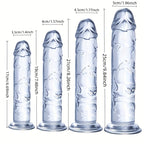 CLEAR | DILDO | 25 CM