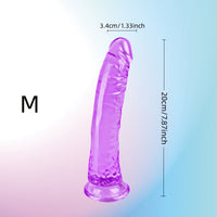 PURPLE | DILDO | 18 CM