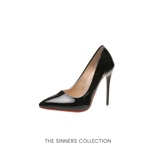 COUTURE CRIMSON | STILETTO HEELS